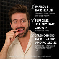 Thumbnail for Biotin-Boosted Hair Gummies: Unlock Healthier, Fuller Hair with Essential Vitamins C, D & E
