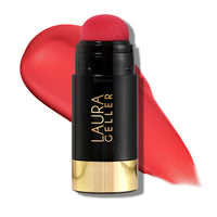 Thumbnail for LAURA GELLER NEW YORK Serum Blush Tint, Lightweight Liquid Blush for Cheeks, Weightless Watercolor Sheer Finish, Graceful Guava