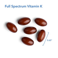 Thumbnail for Allergy Research Group Full Spectrum Vitamin K - Supports Bone Metabolism & Circulatory Function - Vitamins K1, MK-4 & MK-7 with Vitamins A, C & D - 90 Servings - 90 Capsules