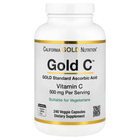 Thumbnail for California Gold Nutrition, Vitamin C, Quali-C, 500 mg, 240 Veggie Caps