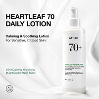 Thumbnail for Anua Heartleaf Daily Lotion, Face Moisturizer with Hyaluronic Acid for Sensitive Skin, Lightweight, Korean Skin Care (200ml, 6.76 fl.oz.)