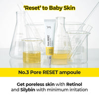 Thumbnail for numbuzin No.3 Pore Reset Ampoule Shot | Retinol, Silybin, Niacinamide, Adenosine, Saggy Pores, Excess Sebum | Korean Skin Care for Face, 0.25 fl oz