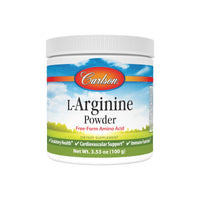 Thumbnail for Carlson - L-Arginine Powder, Free-Form Amino Acid, Circulatory Health, 3.53 oz (100 g)