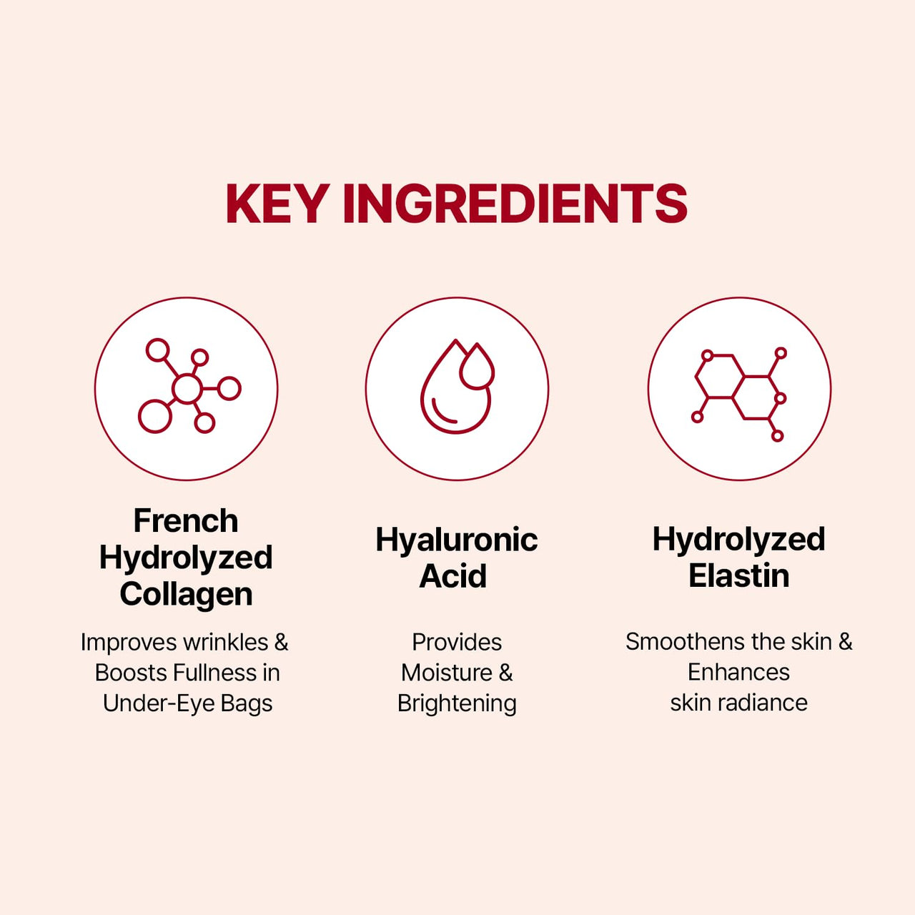 MEDITHERAPY Wrinkle-fit Tangle Eye Patch - Under Eye Patches for Dark Circles and Puffy Eyes - Eye Bags Treatment for Women - Mega Collagen Gel Pads for Puffiness - Firming & Deep Hydrating - 4EA