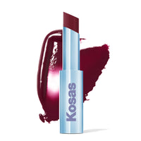 Thumbnail for Kosas Wet Stick Moisturizing Shiny Sheer Lipstick with Ceramides, Hyaluronic acid, Peptides and Mango Butter - Soothes, Softens, and Moisturizes Lips – Bikini Blaze