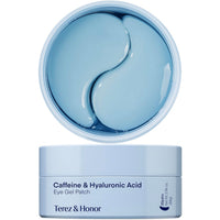 Thumbnail for Terez & Honor Under Eye Patches for Dark Circles - 60 Korean Hydrogel Masks for Puffiness, Bags, Wrinkle with Caffeine, Hyaluronic Acid, Niacinamide - Undereye Hydrating & Cooling, Vegan, No Fragrance