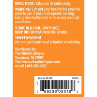 Thumbnail for The Vitamin Shoppe GABA 750MG (Gamma-Aminobutyric Acid), Supports Relaxation, (180 Tablets)