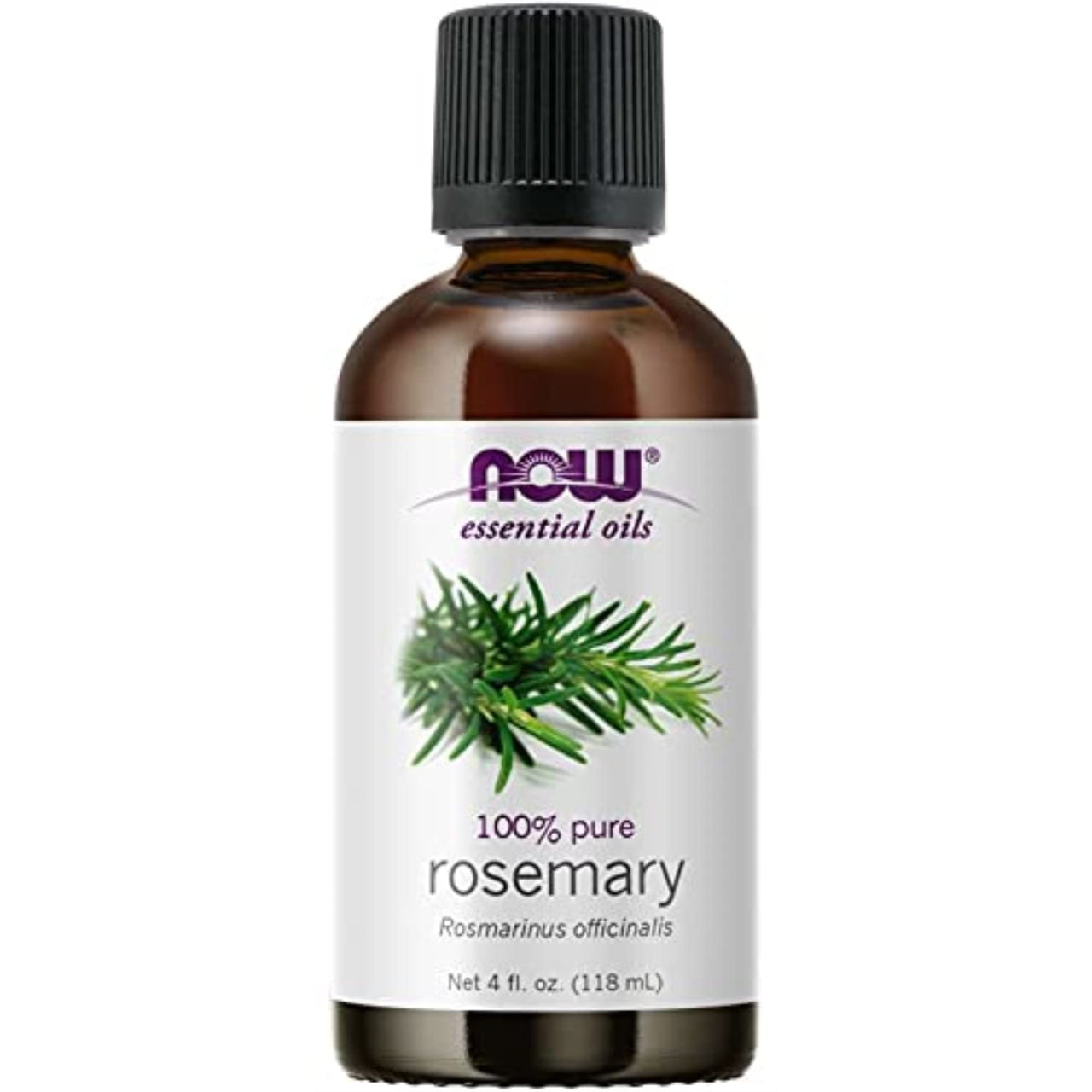 NOW Foods Rosemary Oil, 4 Fl Oz (Pack of 2)