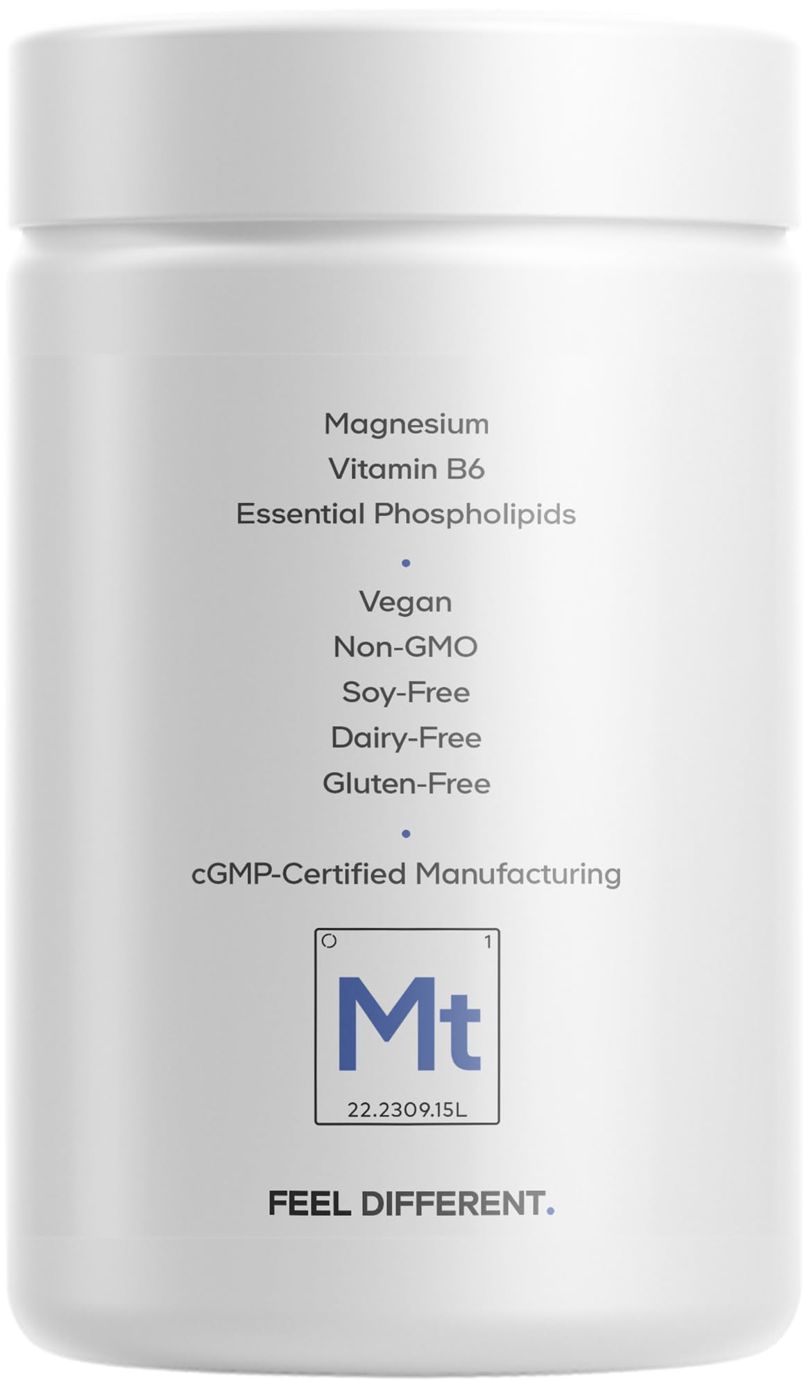 Codeage Liposomal Magnesium Taurate+ Supplement - Magnesium Taurate, Vitamin B6 as Pyridoxal 5-Phosphate, 2-Month Supply - Liposomal Delivery, Vegan, Non-GMO, Gluten-Free, 120 Capsules
