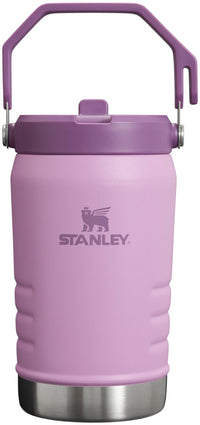 Thumbnail for Stanley IceFlow Flip Straw Jug with Handle 40 oz| Twist On Lid and Flip Up Straw | Leak Resistant for Travel and Sports | Insulated Stainless Steel | BPA-Free | Lilac