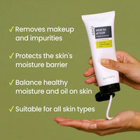 Thumbnail for coxir GREENTEA PH CLEAR FOAM CLEANSER 5.07 Fl Oz l Low pH Formula Facial Washes with Gentle Exfoliating l deep cleanses pores and remove dead skin cells on skin,Korean skincare