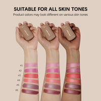 Thumbnail for Cream Blush stick, Natural-Looking Matte Finish Makeup Blush stick, Hydrating Long Lasting Lightweight Blendable Blush for cheeks (#4 Neutal Peach, 1 PC)