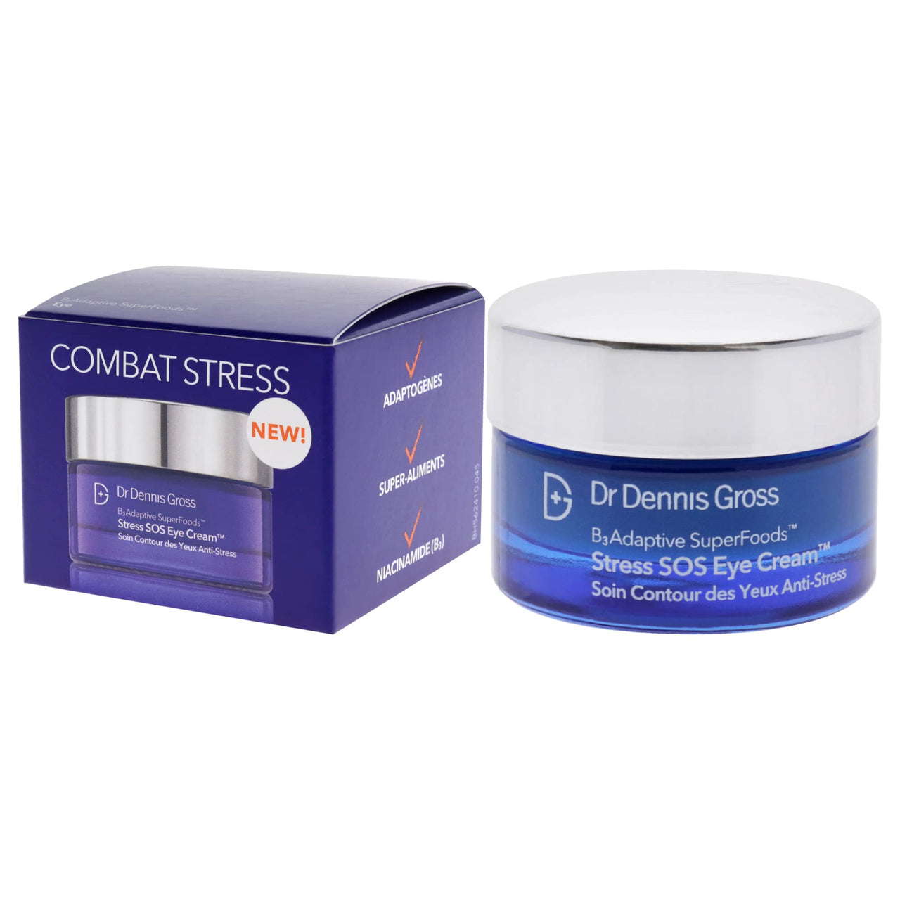 Dr Dennis Gross B3 Adaptive SuperFoods Stress Sos Eye Cream Eye Cream Unisex 0.5 oz