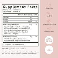 Thumbnail for Alaya Multi Collagen Powder - Type I, II, III, V, X Hydrolyzed Collagen Peptides Protein Powder Supplement with MSM + GC (Unflavored) (40 Servings)
