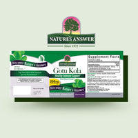 Thumbnail for Nature's Answer Gotu Kola | Dietary Supplement | Supports a Healthy Immune System | Made in the USA | Gluten-Free, Vegan & Vegetarian Capsules 60ct