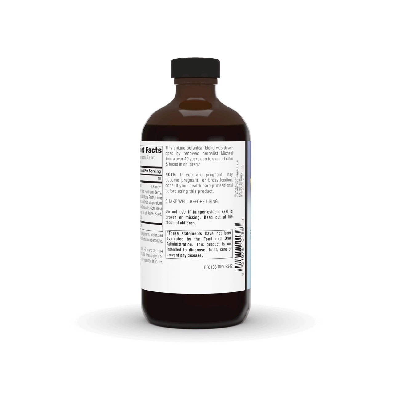 Planetary Herbals Calm Child Herbal Syrup - Includes Soothing Botanicals Chamomile, Lemon Balm, Catnip & More - 8oz