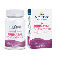 Thumbnail for Nordic Naturals Prenatal Multivitamin for Women - Daily Vegetarian Prenatal Vitamins - 22 Essential Nutrients, Including B6, Folate, and Iron - 60 Tablets - 30 Servings