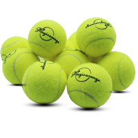 Thumbnail for Magicorange Tennis Balls, 12 Pack Advanced Training Tennis Balls Practice Balls, Pet Dog Playing Balls, Come with Mesh Bag for Easy Transport, Good for Beginner Training Ball (Green)