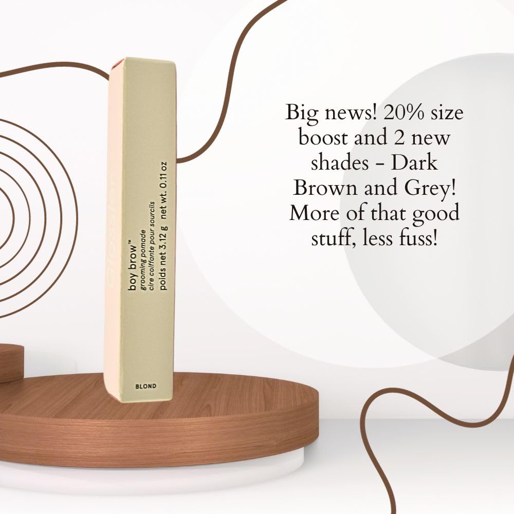 Glossier Boy Brow Volumizing Eyebrow Gel-Pomade - Blond - Light-Medium Blond