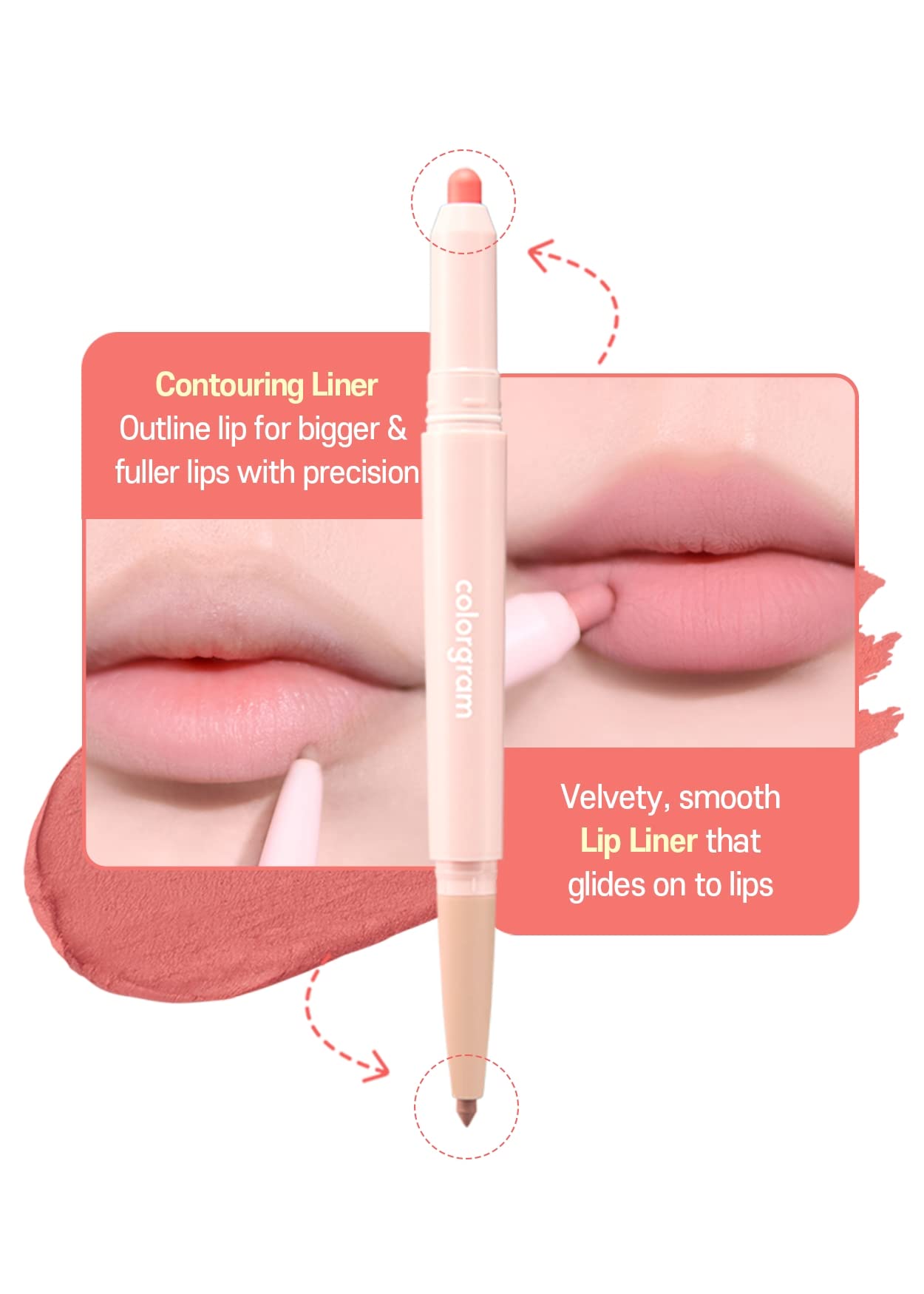 All-in-One Overlip Maker 01 Warm Peach