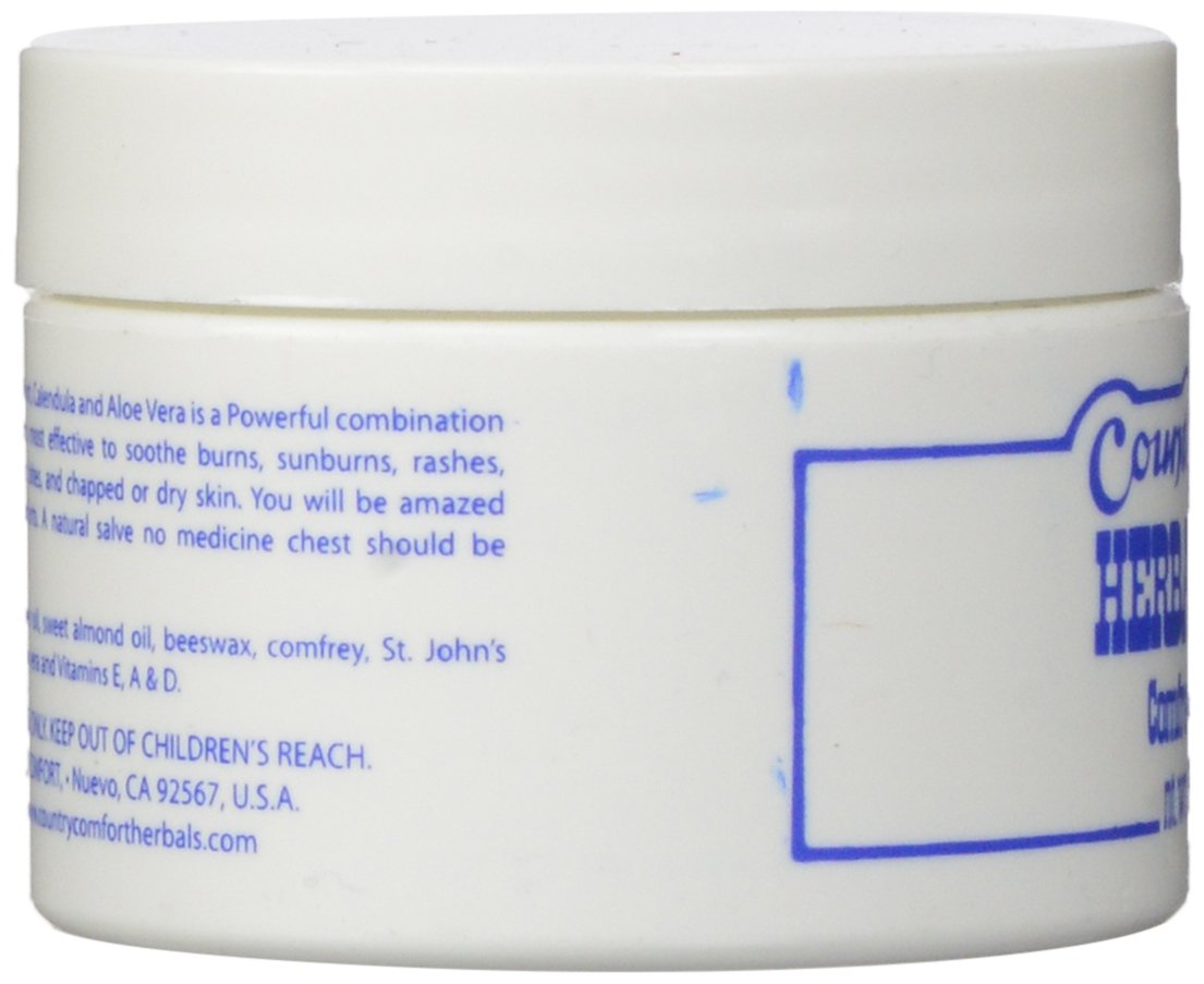 Country Comfort Herbal Savvy Comfrey, Aloe Vera, 1 Ounce