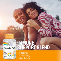 Thumbnail for SOLARAY Propolis Plus â€“ Immune Support Supplement, 90 VegCaps