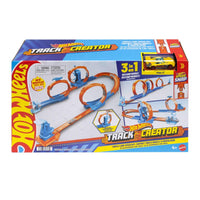 Thumbnail for Hot Wheels Track Creator Triple Loop Pack & 1:64 Scale Toy Car