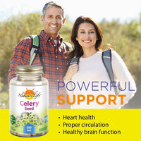 Thumbnail for Nature's Life Celery Seed 500 mg | Circulation and Brain Health Support Supplement | 100ct