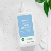 Thumbnail for Amazon Basics Hydrating Facial Cleanser, Fragrance Free, with Ceramides, Non-Comedogenic, 12 Fl Oz, Pack of 1