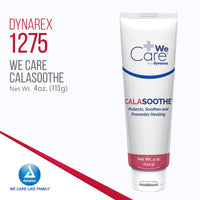 Thumbnail for Dynarex CalaSoothe Skin Protectant Moisture Barrier Cream - Itch Cream with 20% Zinc Oxide & 0.4% Menthol for Relief of Dryness & Rash - 4 oz. Tubes, Box of 24