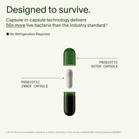 Thumbnail for Seed DS-01 Daily Synbiotic - Prebiotic and Probiotic for Women & Men - Digestive Health, Gut Health, Immune Support, Bloating & Constipation Relief - Vegan & Shelf-Stable - 60 Capsules (30-Day Supply)