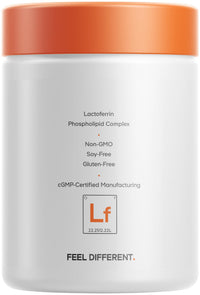 Thumbnail for Codeage Liposomal Lactoferrin Supplement - Bovine Lactoferrin 300 mg and Vitamin C - Liposomal Delivery, Non-GMO - 60 Capsules