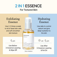 Thumbnail for mixsoon Bean Essence Exfoliating Hydrating Korean Skin Care Glass Skin Hyaluronic Acid Serum (1.6 Fl Oz (Pack of 1))