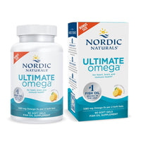 Thumbnail for Nordic Naturals Ultimate Omega, Lemon Flavor - 90 Soft Gels - 1280 mg Omega-3 - High-Potency Omega-3 Fish Oil Supplement with EPA & DHA - Promotes Brain & Heart Health - Non-GMO - 45 Servings