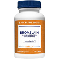 Thumbnail for The Vitamin Shoppe Bromelain 500MG & 2,000 GDU, Supports Protein Digestion & Absorption, Enzyme Sourced from Pineapples (180 Tablets)