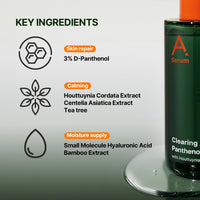 Thumbnail for MEDITHERAPY A Clearing Serum (1.69 fl.oz), Pore Tightening, D-Panthenol Vegan Serum for acne-prone skin, Korean Skincare, K-beauty