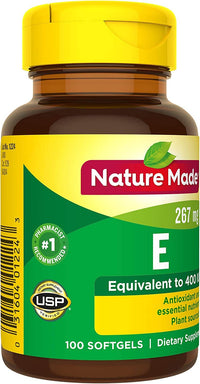 Thumbnail for Nature Made Vitamin E 400 I.U. Softgels 100 ea (Pack of 2)