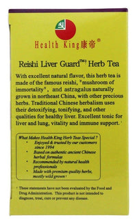 Thumbnail for Health King Reishi Liver Guard Herb Tea - 20 Tea Bags