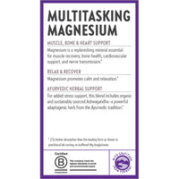 Thumbnail for New Chapter Magnesium + Ashwagandha Supplement, 325 mg with Magnesium Glycinate for Muscle Relaxation & Recovery, Heart, Nerve & Bone Health, 2.5X Absorption, Non-GMO - 30 ct (1 Month Supply)