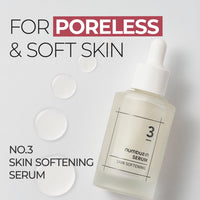 Thumbnail for numbuzin No.3 Serum | Skin Softening Serum | Pores, Textured, Bumpy, Rough to Glass Skin | Bifida, Galactomyces, Niacinamide, Adenosine, Panthenol | 1.69 fl. oz.