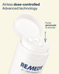 Thumbnail for Remedy for Rich Moisture | Barrier Repairing Rich Cream Moisturizer for Normal to Dry Skin | Quadruple Ceramide Complex, Peptides, Squalane, Glycerin | By Dermatologist Dr. Shah, 1.7 fl. oz