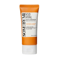 Thumbnail for SOME BY MI V10 Hyal Air Fit Sunscreen - 1.69Oz, 50ml - Daily Moisturizing SPF 50 Korean Sunscreen for Face with UV Protection - No White Cast and Eye Irritation for Sensitive Skin - Korean Skin Care