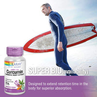 Thumbnail for SOLARAY Super Bio Curcumin 250mg | Turmeric Root Extract, 95% Curcuminoids | Healthy Joint Support & More | 30 Softgels