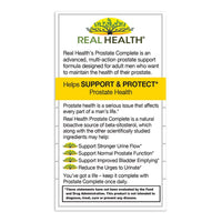 Thumbnail for Real Health Prostate Complete - Prostate Supplements for Men, Prostate Health, Prostate Relief, Saw Palmetto for Men, One-per-Day Prostate Formula - 30 Count