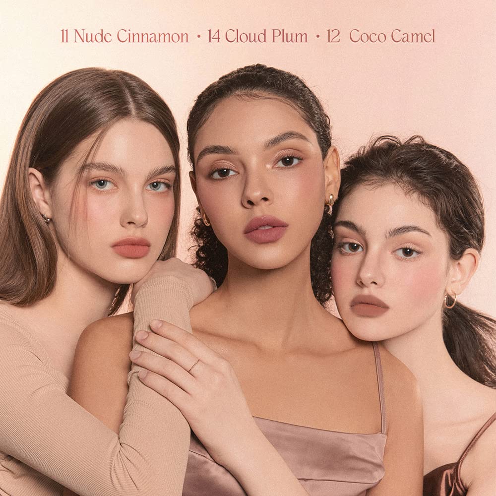dasique Cream De Rose Tint (12 Coco Camel)| AMAZON US ONLY | Velvet Cream Matte Lip Stain, Infused with Rose Water | Vegan