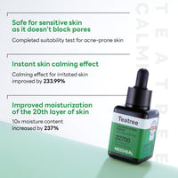 Thumbnail for Mediheal Teatree Calming Serum 1.35 fl.oz - Skin Calming and Sebum Care & Deep Moisturization - with Hyaluronic Acid