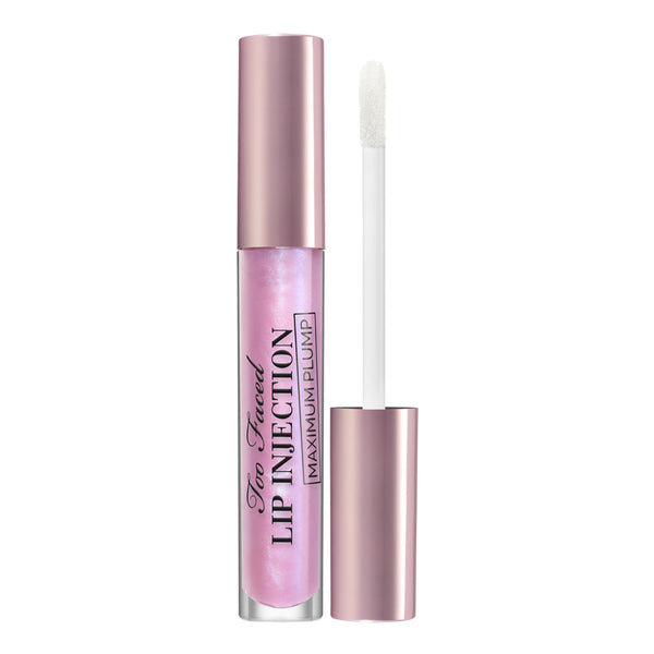 Too Faced Lip Injection Maximum Plump Extra Strength Lip Plumper Gloss | Hydrating, Volumizing, + Plumping, 0.14 Fl Oz, Blueberry Buzz