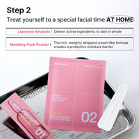 Thumbnail for Mediheal Derma Modeling Pack (Collagen) - Filling Elasticity For Glow Skin - Easy DIY Home Spa Kits, Hydrating Icy Jelly Mask For Skin Refreshment