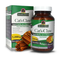 Thumbnail for Nature's Answer Cat's Claw Inner Bark | Full Spectrum Herb | Supports Healthy Joint & Muscle Function | Gluten-Free, Vegan/Vegetarian & Kosher Certified | 90ct Capsules
