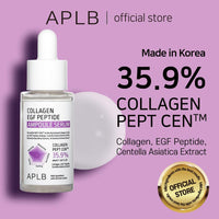 Thumbnail for APLB Collagen EGF Peptide Ampoule Serum | COLLAGEN PEPT CEN™ 35.9% 1.35 FL.OZ/Korean Skincare, Elasticity care, Long lasting moisturizing, Revitalize for gentle and improve skin texture